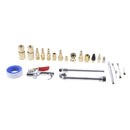 24pcs 1/4" NPT Air Accessory Kit Air Compressor Hose Tool Kit With Blow Gun