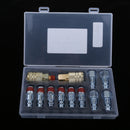12pcs Heavy Duty Quick Coupler Set Air Hose Connector Fittings 1/4 NPT Plug