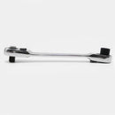 1/4" Drive Quick Release Pear Head Ratchet Handle 72 Teeth Socket Wrench