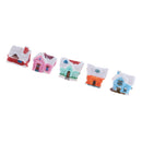 5 Pcs Snow Fairy Garden House Ornament DIY Cake Pot Plant Decoration Micro Landscape
