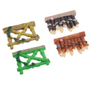 4 PCS Pretty Small Fence Mini Resin Craft Ornament DIY Micro Landscape Fairy Garden Supplies