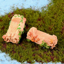 4 Pcs Mini Bench Sofa Dollhouse Decor DIY Micro Landscape Decor for Home Garden