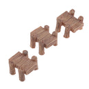 3X Mini Modern Corridor Dock Craft Fairy Garden Decor Figurines Statue