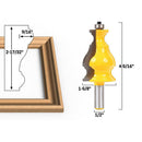 1Pc Elegant Picture Frame Molding Router Bit 1/2-Inch Shank