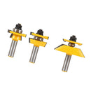 3Pieces Carbide 1/2 Inch ROUTER BITS Set Wood Milling Cutter for wood/milling tools/wood milling cutter