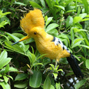1Pc Mini Decorative Toys Artificial Feathered Mini Birds Craft-Birds-Hoopoe Birds Vivid Decor for Home Garden Landscape Decor