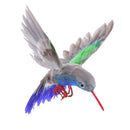 Artificial Feathered Spread WIngs Bird Taxidermy Home Garden Decor Ornament