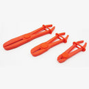 3pcs Flexible Hose Clamps Line Clamp Hose Pinch Off Pliers Set Mixed Sizes