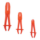 3pcs Flexible Hose Clamps Line Clamp Hose Pinch Off Pliers Set Mixed Sizes