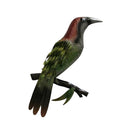 Metal Iron Bird Stand Tree Branch Hanging Wall Art Garden Sculpture Home Decoration