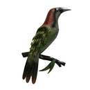 Metal Iron Bird Stand Tree Branch Hanging Wall Art Garden Sculpture Home Decoration