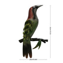 Metal Iron Bird Stand Tree Branch Hanging Wall Art Garden Sculpture Home Decoration