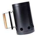 BBQ Barbecue Chimney Starter Charcoal Grill Steel Rapid Quick Fire Lighter