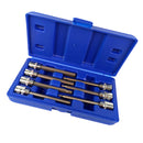 SAE Hex Socket Set 7pcs Long Reach 3/8'' Drive Key Bits Heat Treated Chrome Vanadium Steel Sockets
