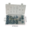 110 Metric Hydraulic Brake Grease Nipples Assortment M6 M8 M10 Straight 45/90 Degree