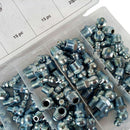 110 Metric Hydraulic Brake Grease Nipples Assortment M6 M8 M10 Straight 45/90 Degree