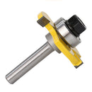 8mm 2pcs / set Shank Reversible Finger Joint Set Woodworking Cutter Tool