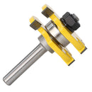 8mm 2pcs / set Shank Reversible Finger Joint Set Woodworking Cutter Tool