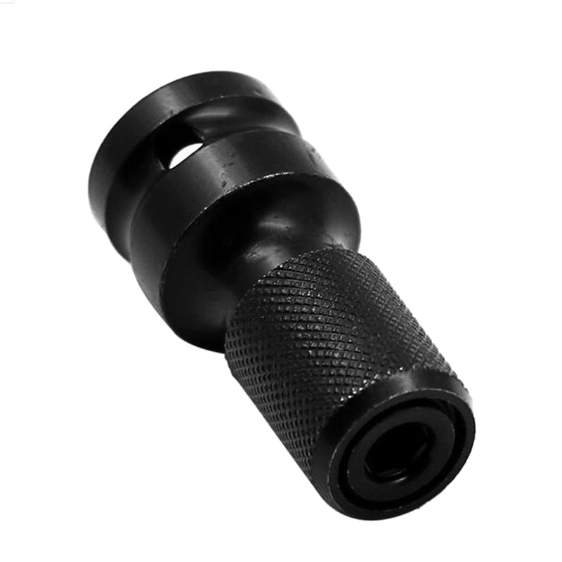 1/2" Drive to 1/4" Hex Quick Release Converter for Impact Wrench Screwdriver Bit