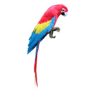 Feather Parrot Animal Kid Toy Bird Lawn Figurine Ornament Home Garden Decoration, Outdoor Statues