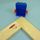 Portable Pocket Hole Jig Drill Guide Woodworking Joinery Set Kit DIY Tool