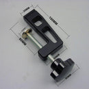 2x Heavy Duty Steel Frame Reinforced Welding Work Clamp - 6 Inch T Slot Grip