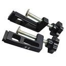 2x Heavy Duty Steel Frame Reinforced Welding Work Clamp - 6 Inch T Slot Grip