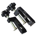 2x Heavy Duty Steel Frame Reinforced Welding Work Clamp - 6 Inch T Slot Grip