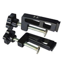 2x Heavy Duty Steel Frame Reinforced Welding Work Clamp - 6 Inch T Slot Grip