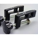 2x Heavy Duty Steel Frame Reinforced Welding Work Clamp - 6 Inch T Slot Grip