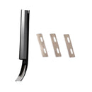 Safety Beveler Skiver Thinning Leather Blades Black Knife DIY Tools