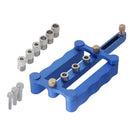 Self Centering Dowel Jig For Corner Edge Surface Joints Drilling Wood Clamp