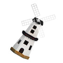 Solar Powered Windmill Lighthouse Garden Landscape Decorations