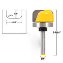 1/4'' Shank 1-1/8" Diameter Bowl Router Bit Dish Tray Carving Woodworking Cutter Tools