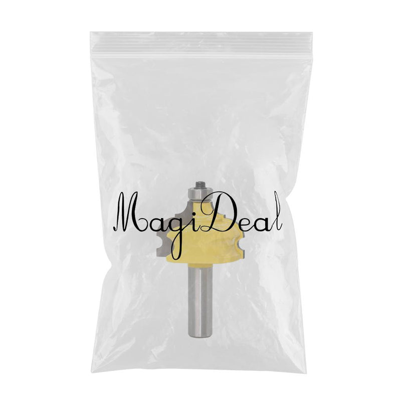 1/2" Shank Glass Door Router Bit Round Over Beading Woodworking Cutter Tool