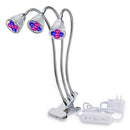 Full Spectrum LED Grow Light Veg Bloom Plants Tri Head for Garden US Plug