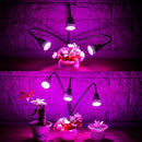 Full Spectrum LED Grow Light Veg Bloom Plants Tri Head for Garden US Plug