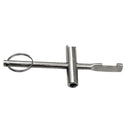Durable Hand Tools Inner Triangle Switch Key Wrench FOR Elevator, Cabinet, Water Meter Valve