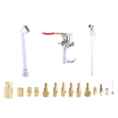 17pcs Air Tool Accessory Kit Pneumatic Zinc Alloy Compressor Hose Blow Gun Tool Set