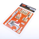 14pcs Air Tool Accessory Kit Pneumatic Zinc Alloy Compressor Hose Blow Gun Tool Set