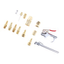 14pcs Air Tool Accessory Kit Pneumatic Zinc Alloy Compressor Hose Blow Gun Tool Set