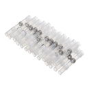 50 Pieces/Set Seal Heat Shrink Butt Wire Connectors Terminals AWG6-28 Red Solder Sleeve