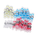 50 Pieces/Set Seal Heat Shrink Butt Wire Connectors Terminals AWG6-28 Red Solder Sleeve
