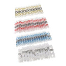 100x Heat Shrink Solder Sleeve Wire Crimp Butt Terminal Connector waterproof