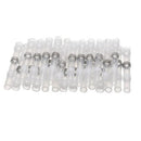 100x Heat Shrink Solder Sleeve Wire Crimp Butt Terminal Connector waterproof
