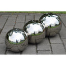 STAINLESS STEEL MIRROR SPHERE - FIVE STYLE - PACK OF 1 - 76MM