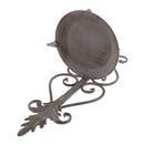 Wall Mounted Cast Iron Vintage Bird Bath Feeder Shabby Chic Garden New