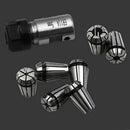 7pcs/Set ER11 Spring Collet Set & 5mm Extension Rod for CNC Milling Lathe Tools