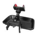 Universal 360 Degree Rotation Car Dashboard Phone Holder Stand with Storage Box for Mobile Phone