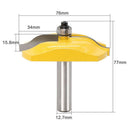 3" Diameter Bevel Raised Panel Router Bit -1/2" Shank- Ogee Door Cutter DIY